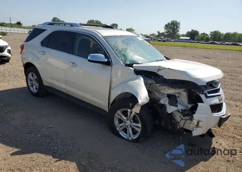2013 Chevrolet Equinox Ltz из США, поврежденный, VIN 1GNALFEKXDZ119126